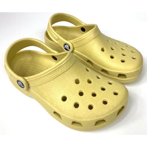 Yellow Crocs Adult Clogs M2W4 - Picture 2 of 4